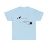 T-shirt bleu ciel je ne mange pas graines