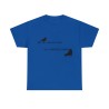 T-shirt royal je ne mange pas graines