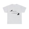 T-shirt gris clair je ne mange pas graines