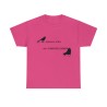 T-shirt fuchsia je ne mange pas graines