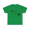 T-shirt vert irlandais je ne mange pas graines