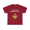 T-shirt cardinal elle est où la poulette ?