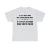 T-shirt cendre c'est pas moi qu'explique mal