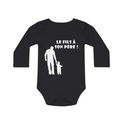 Body BB noir le fils à son père