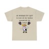 T-shirt sable je boirais du lait...