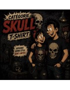 T-shirts SKULL badass et humour noir | Mon T-shirt Rigolo