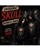 Sweats et hoodies SKULL badass et humour noir | Mon T-shirt Rigolo