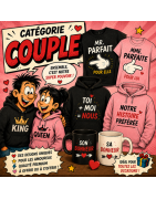 T-shirts et cadeaux humour couples infernaux | Mon T-shirt Rigolo
